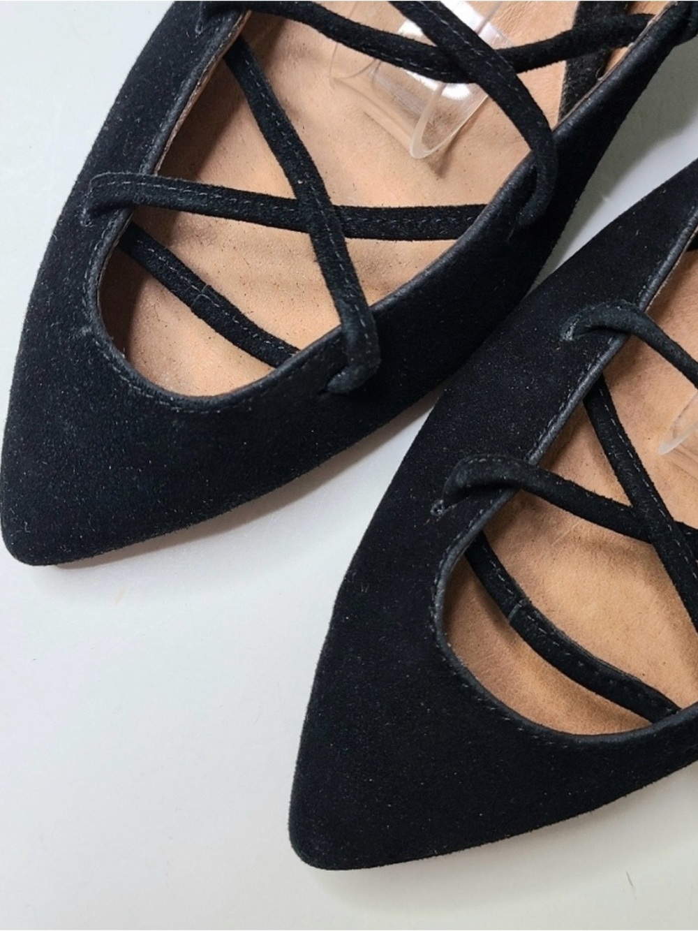 Jeffrey Campbell Ibiza Last Handmade Strappy Kitten Heel Black Suede Shoes - Picture 4 of 7
